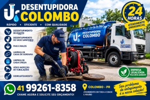 Desentupidora em Colombo 24 Horas