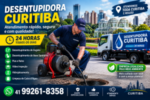 Desentupidora Centro de Curitiba