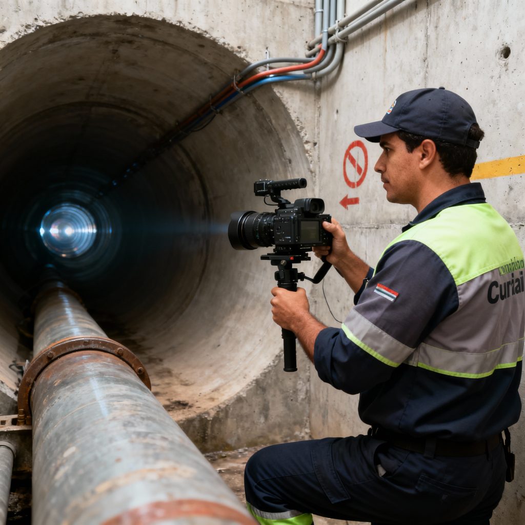 filmagem de tubulaçao em curitiba